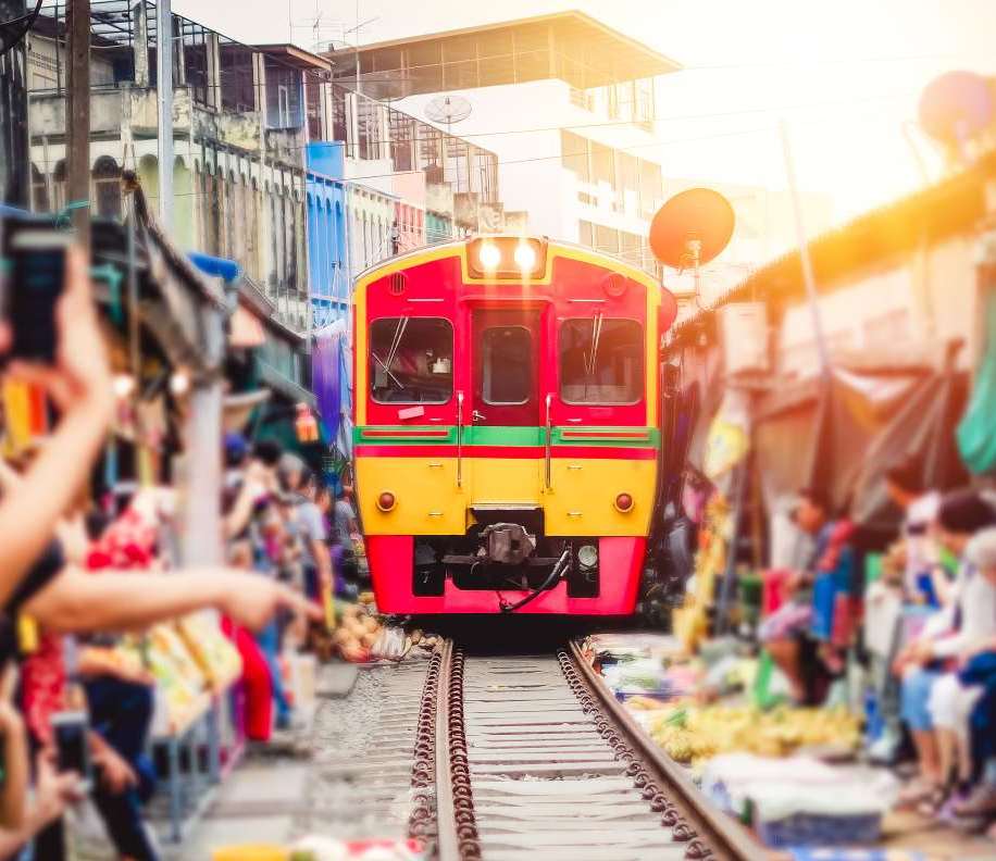 train market bangkok